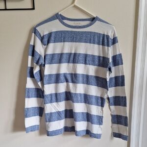 5/$20 Children's Place Boys Blue and White Knit Top Size 16